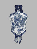 Top Halter Tipo Pañuelo