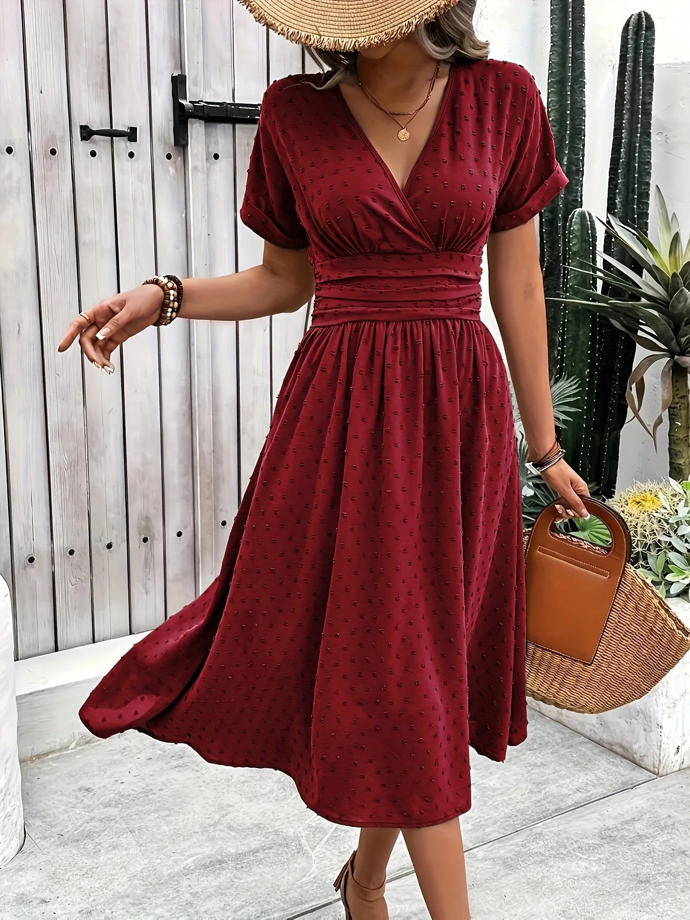 Vestido fluido elegante