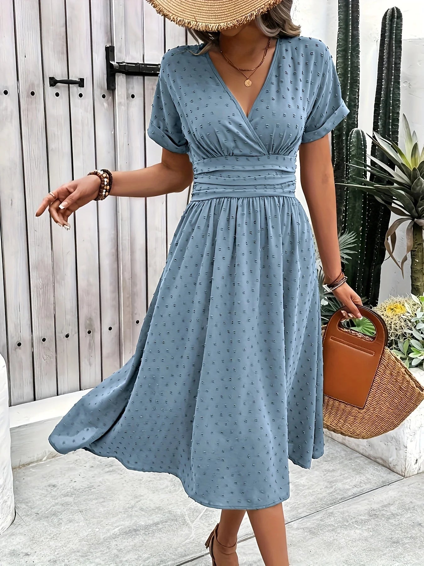 Vestido fluido elegante