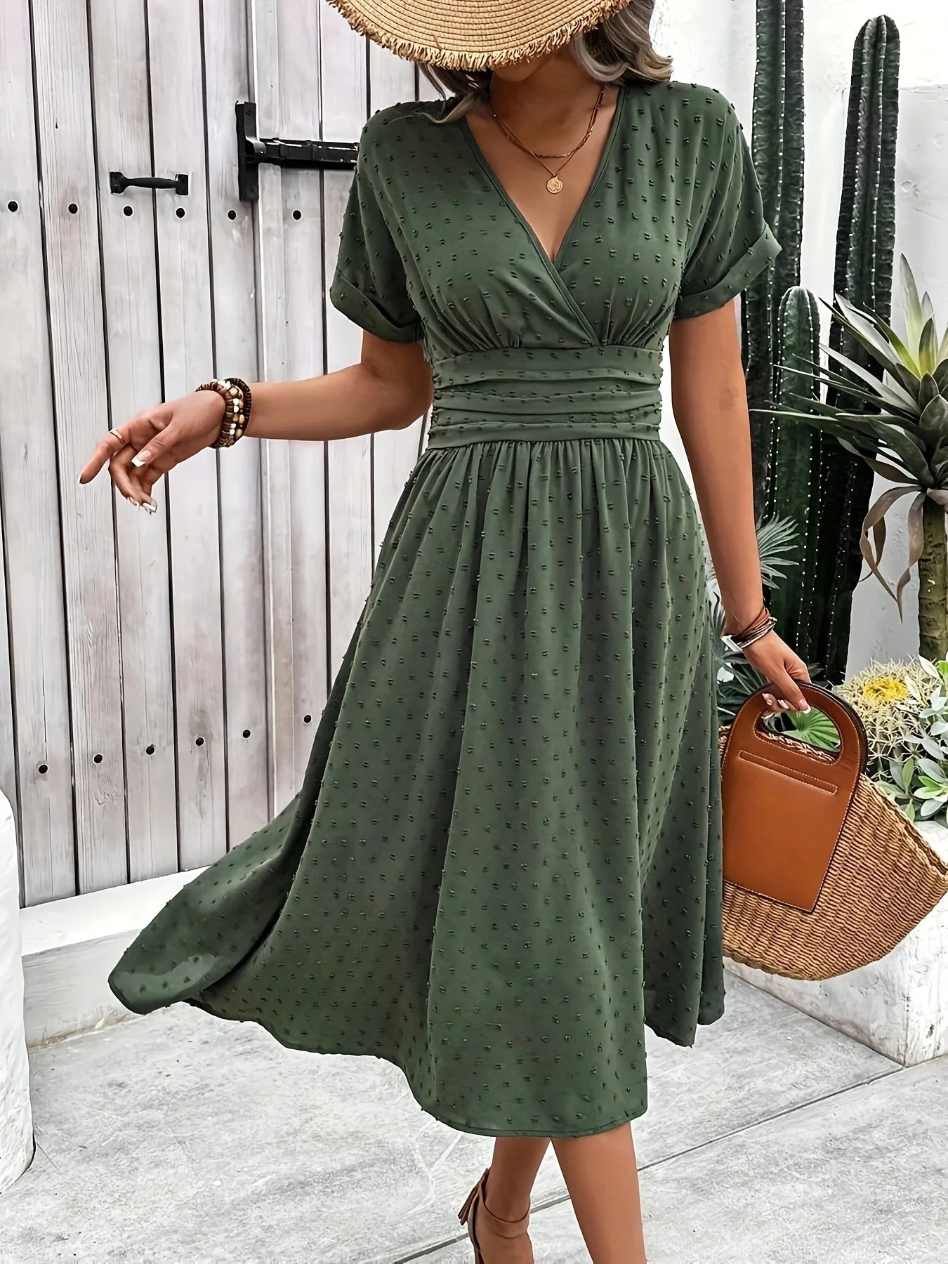 Vestido fluido elegante