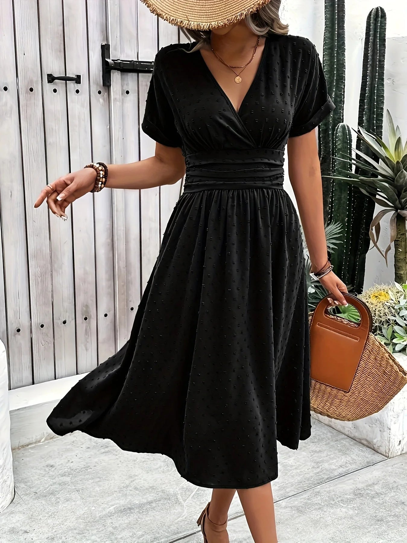 Vestido fluido elegante