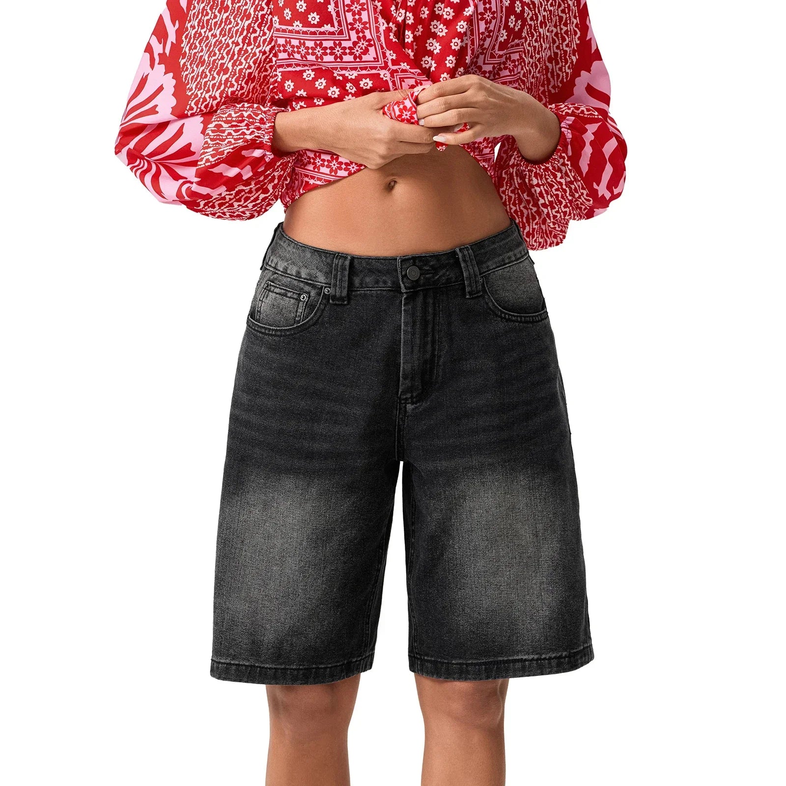 Pantalones denim washed
