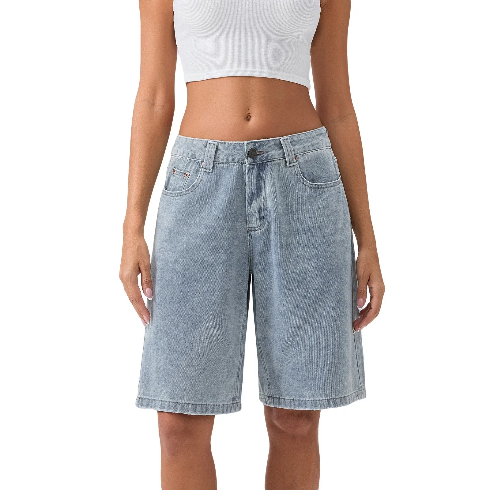 Pantalones denim washed